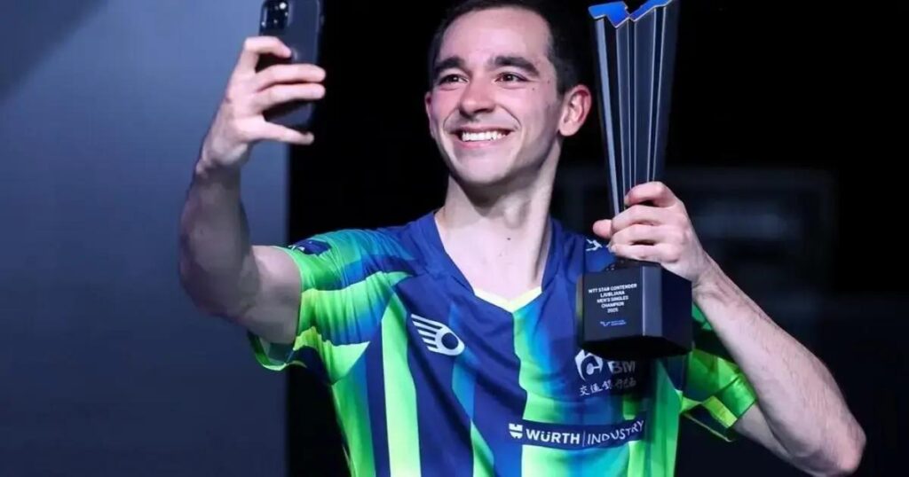 Calderano vence Felix Lebrun e conquista bicampeonato do Star Contender