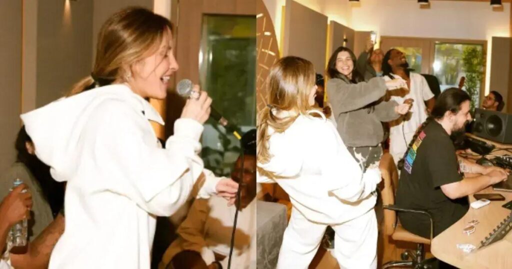 Claudia Leitte reúne compositores em São Paulo à busca de novo hit