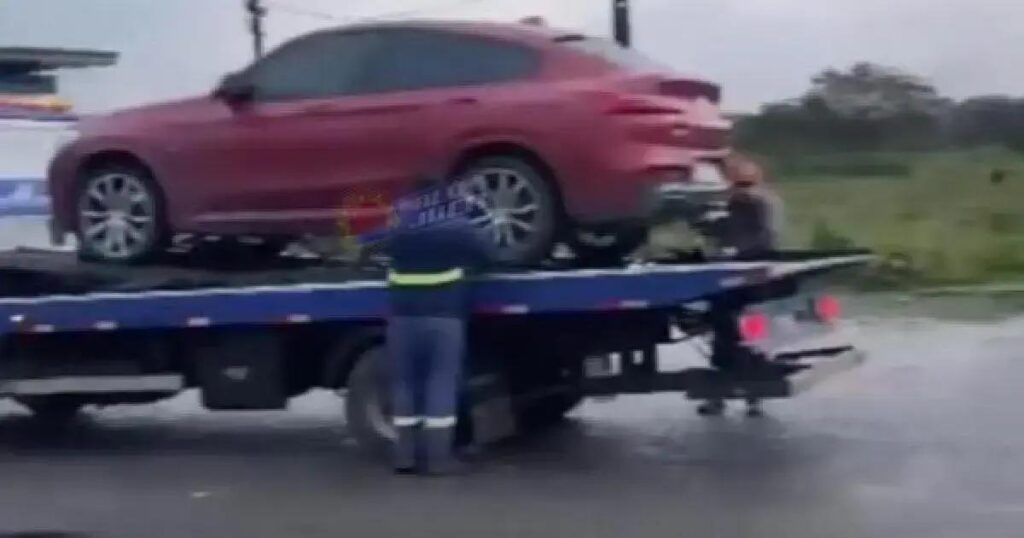 Cristian Bell tem carro apreendido pela PRF devido a IPVA atrasado