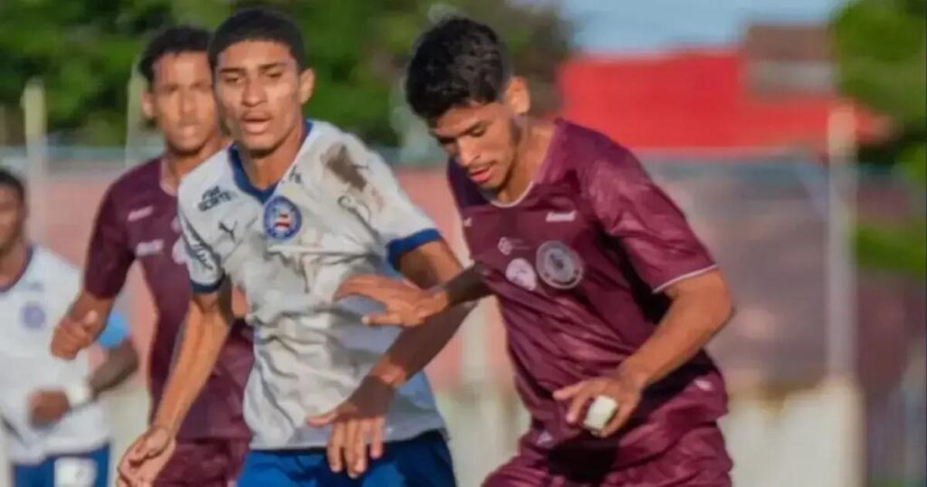 Empate do Bahia com Jacuipense garante liderança no Baianão Sub-20