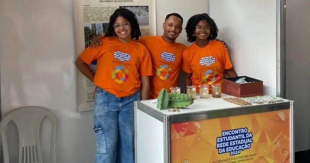 Estudantes de Lamarão inovam com técnica sustentável de purificação de água
