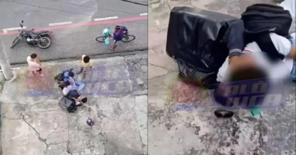 Estudantes rendem assaltante em Amaralina e ajudam na prisão