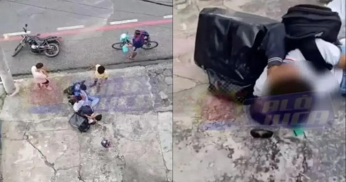 Estudantes rendem assaltante em Amaralina e ajudam na prisão