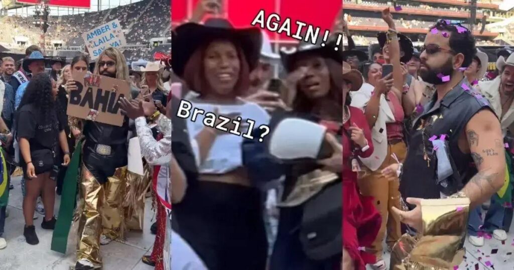 Gui Masca brilha em show de Beyoncé e viraliza na internet