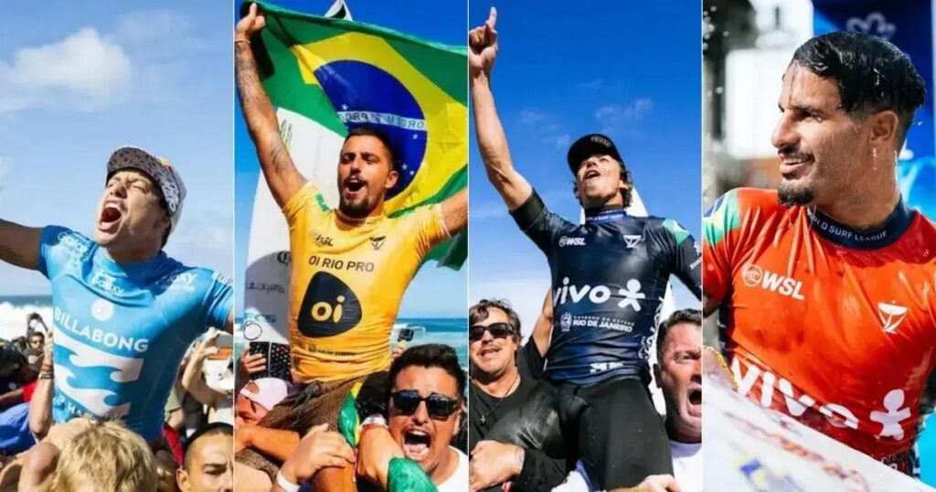 Histórico: Brasileiros sem prêmios pela primeira vez em Saquarema na WSL