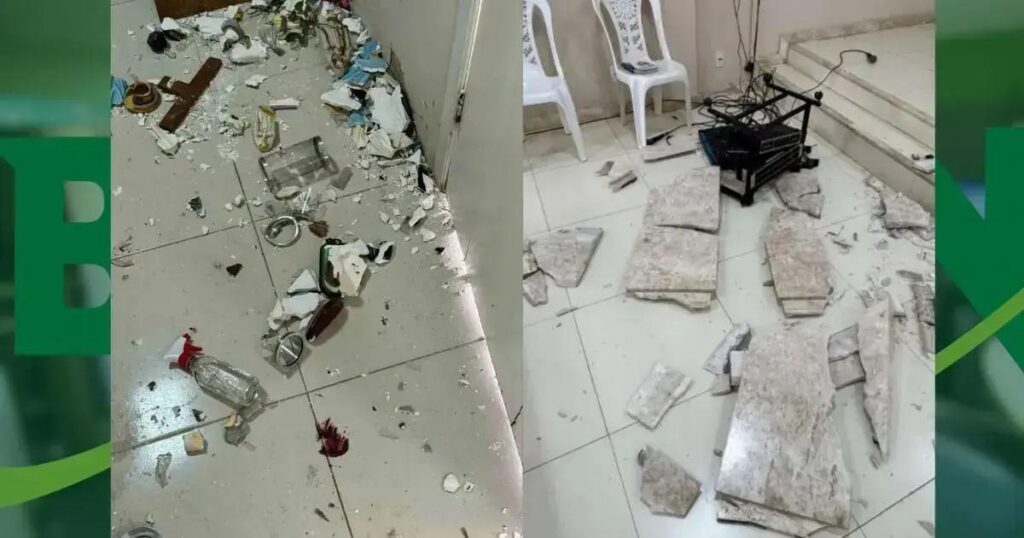 Igreja é Invadida em Feira de Santana: Ato de Depredação Choca Comunidade
