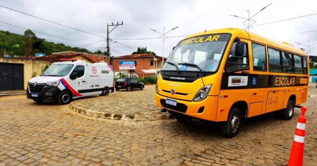 Investimentos do Governador em Itamari: nova escola e segurança pública