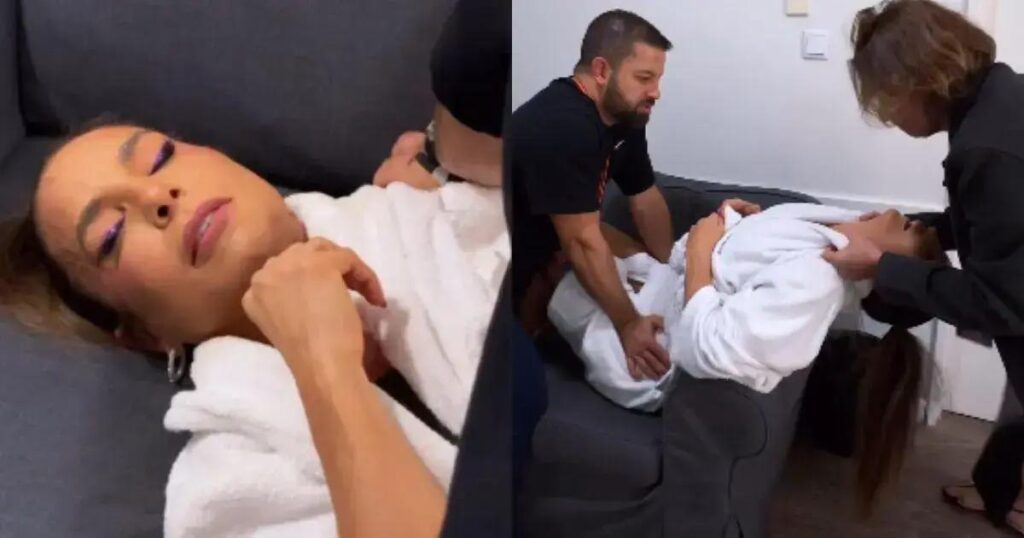 Ivete Sangalo lida com dor e se prepara para show