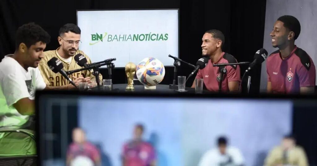 Jogadores Marquinhos e Ezequiel destacam a evolução do Vitória no futebol