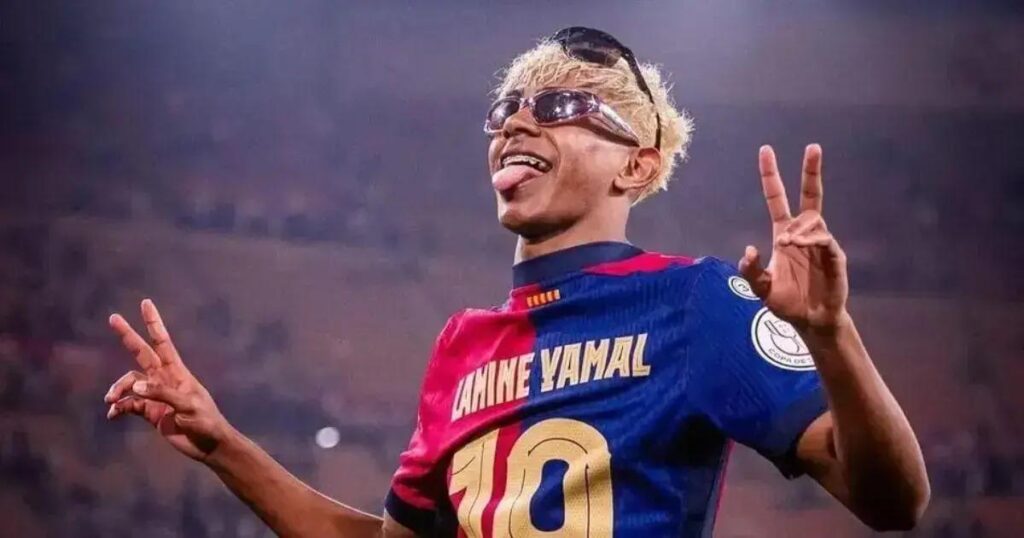 Lamine Yamal assume a camisa 10 do Barcelona na temporada 2025/26