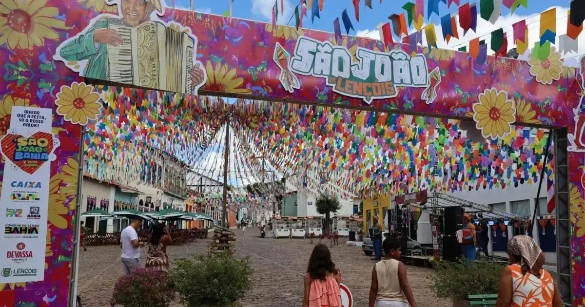 Lençóis registra 100% de ocupação durante São João na Bahia
