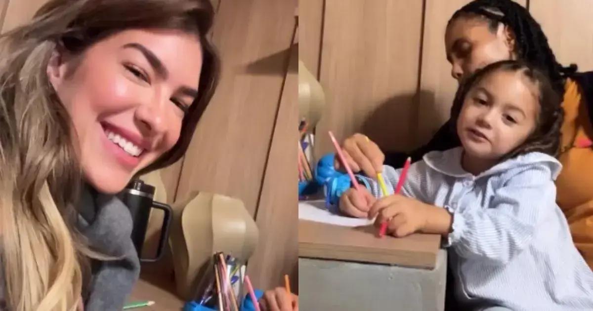 Liz Improta encanta a web cantando em inglês e emociona a mãe