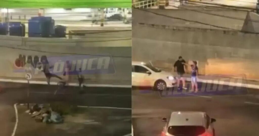 Motoboy agride homem em confusão próxima à Polinter em Salvador
