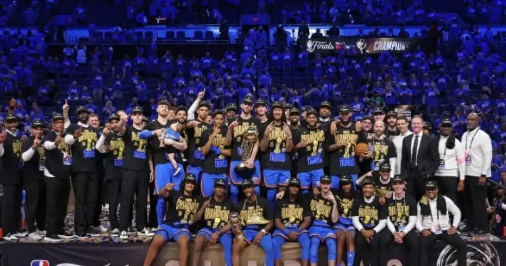 Oklahoma City Thunder é campeão da NBA após vitória sobre o Pacers