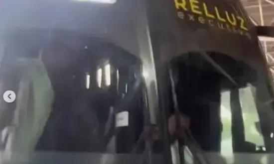 Ônibus da empresa Brasileiro sofre ataque durante desvio na Bahia