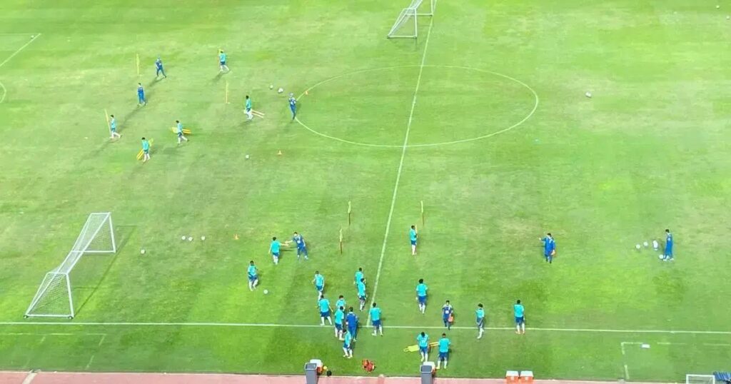 Pituaçu apresenta nova iluminação em treino da Seleção Sub-15