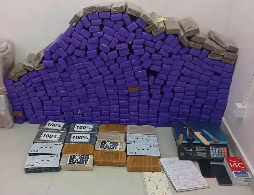 Polícia desmantela depósito de entorpecentes em Vitória da Conquista