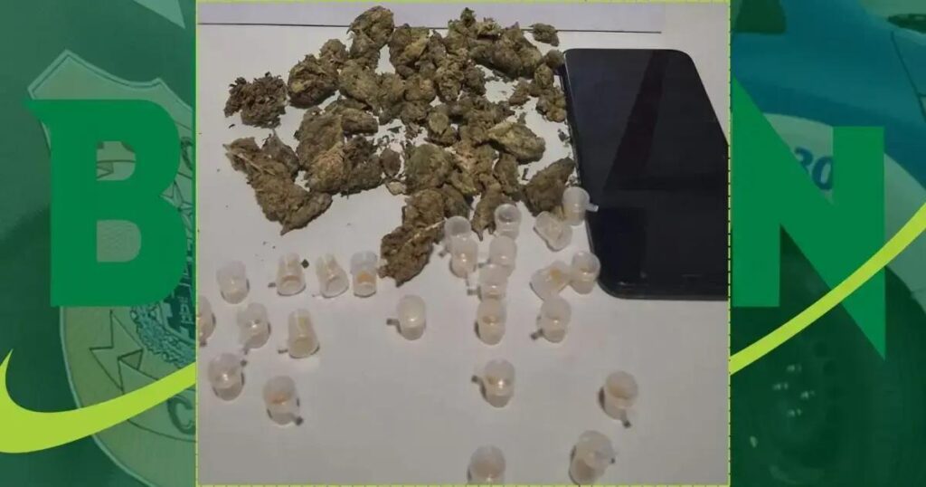 Polícia Militar faz prisão em flagrante de suspeito de tráfico no Tororó