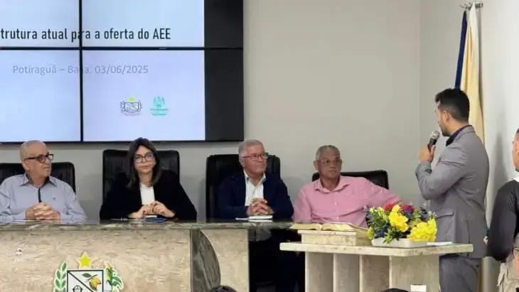 Potiraguá promove audiência pública sobre atendimento educacional especializado