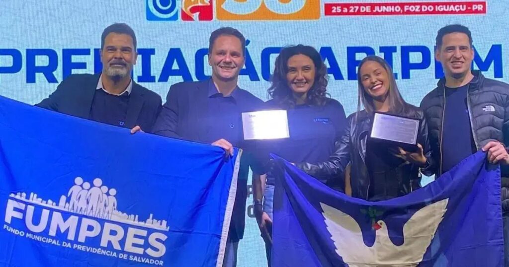 Previdência de Salvador é premiada em Foz do Iguaçu por excelência e governança