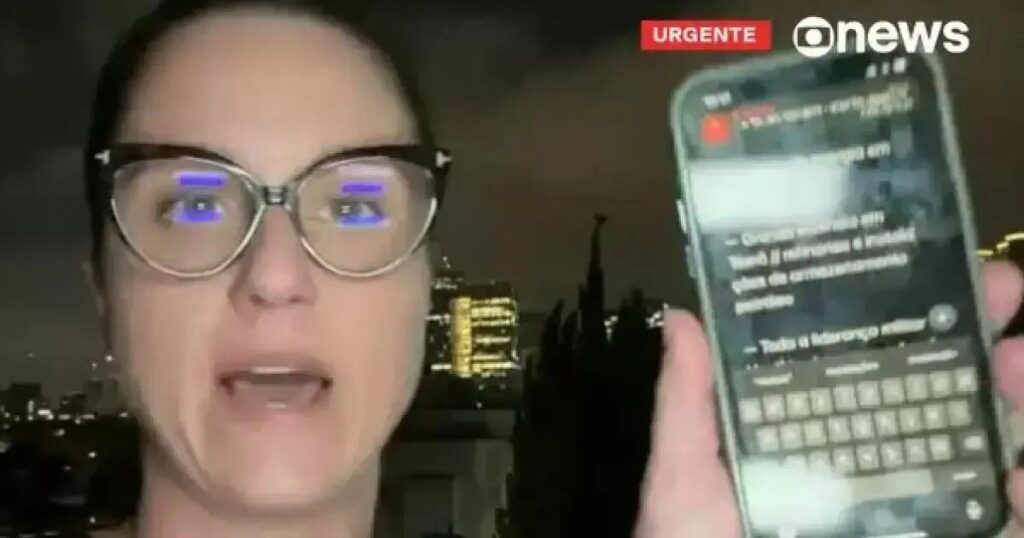 Repórter da GloboNews se refugia em bunker durante ataque aéreo em Israel