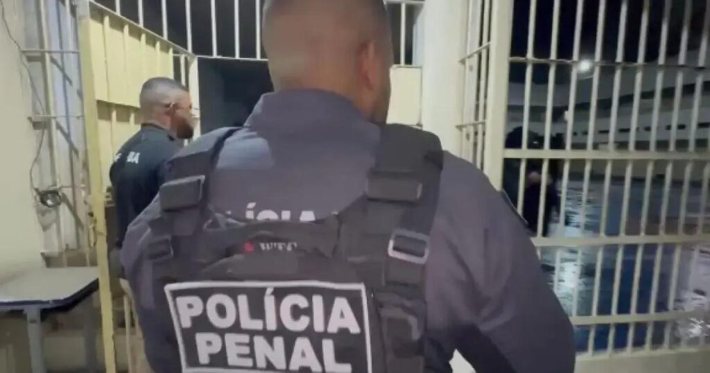 Seap realiza operação no Conjunto Penal de Lauro de Freitas para segurança pública