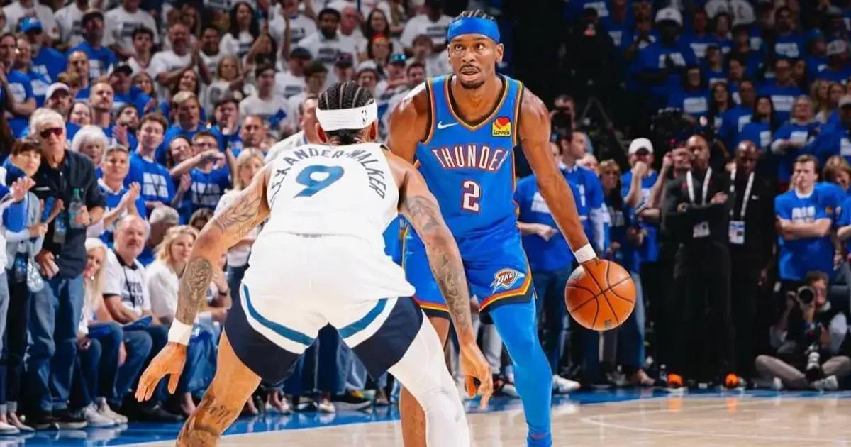 Shai Gilgeous-Alexander brilha e Thunder empata a final da NBA