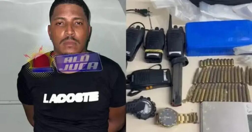 Suspeito de integrar facção é preso com arsenal e drogas na Gamboa de Baixo