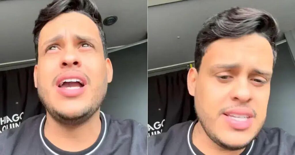Thiago Aquino desabafa sobre mal-estar durante shows na Bahia