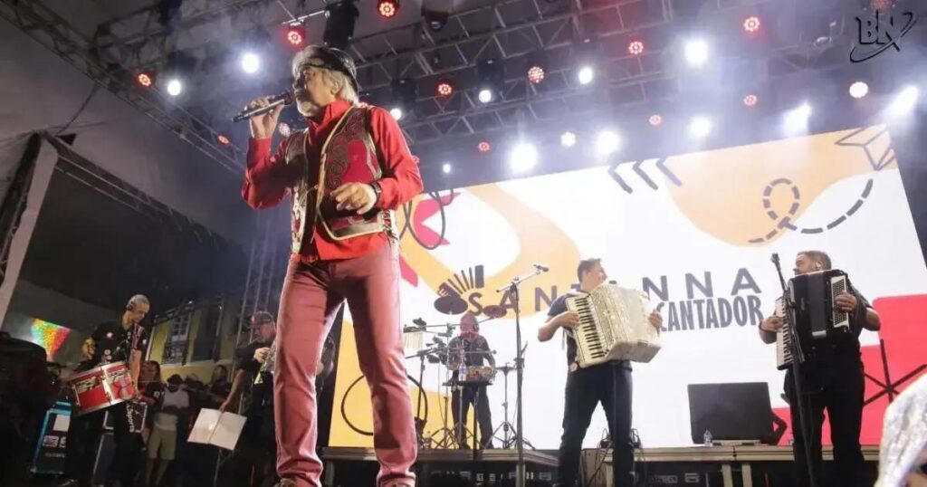 Último dia de São João no Pelourinho com Santanna, o Cantador