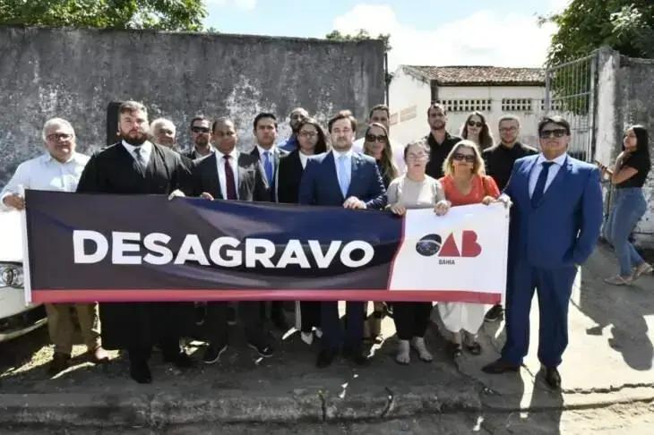 Advogados se manifestam em Itarantim em defesa dos direitos dos profissionais