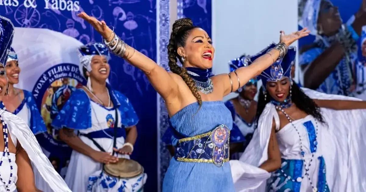 Afoxé Filhas de Gandhy revela logomarca e tema para o Carnaval 2026