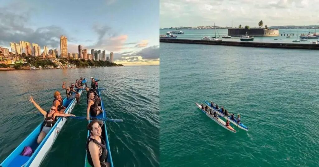 Atividades de Canoagem Durante as Férias de Julho em Salvador