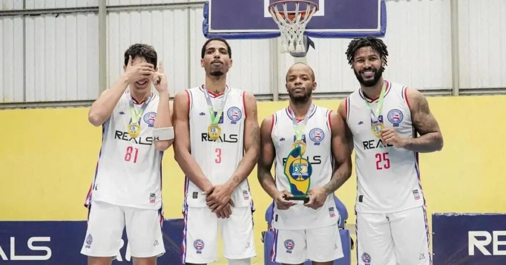 Bahia é campeão do Nordeste e brilha no Brasileirão de Basquete 3x3