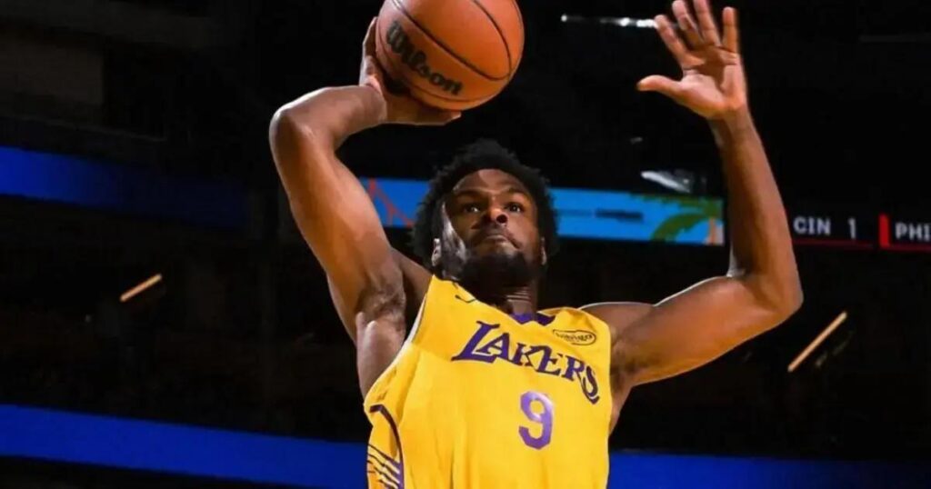 Bronny James se destaca no Lakers durante a NBA Summer League