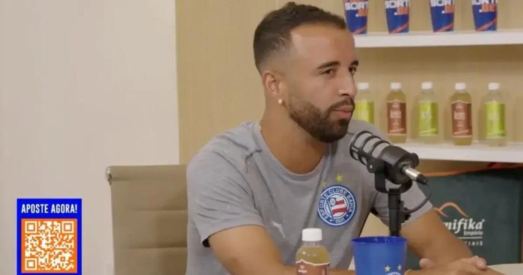 Caio Alexandre fala sobre a conexão com a torcida do Bahia