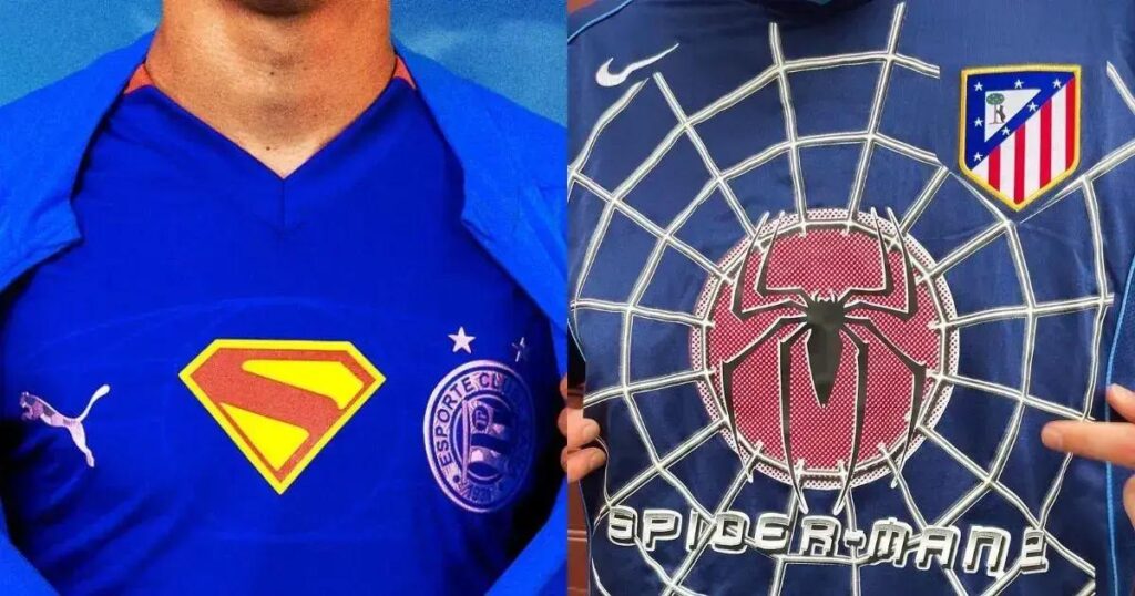Clubes de Futebol lançam Camisas Inspiradas em Super-Heróis em 2025