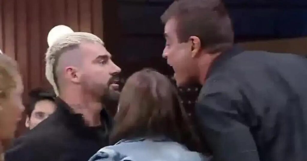 Dhomini e Radamés brigam em Power Couple Brasil: produção intervém
