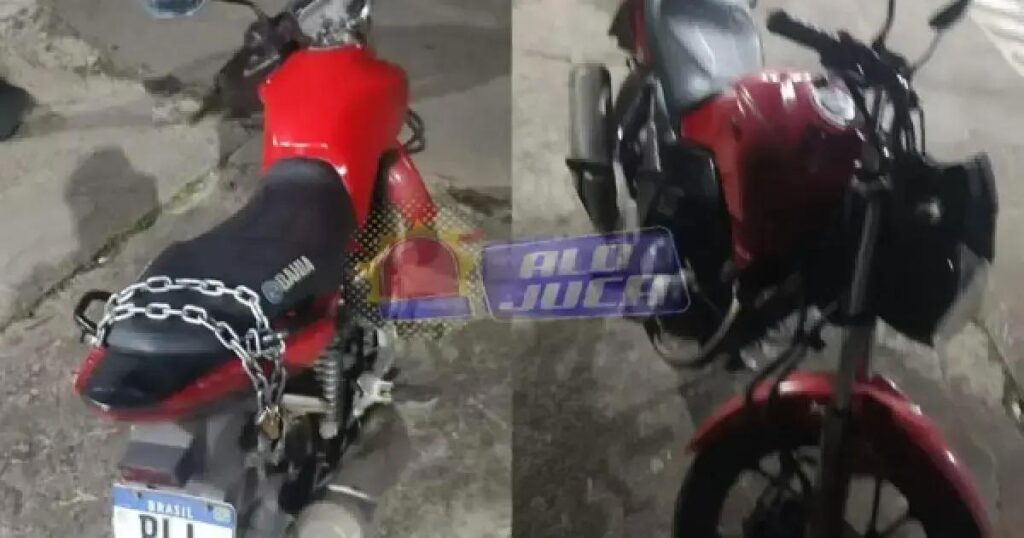 Dupla é presa na Avenida Ogunjá com moto roubada em Salvador