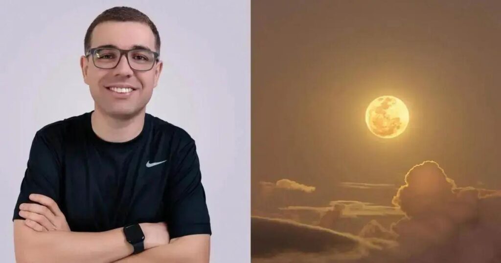 Fotografia de lua cheia da Bahia ganha destaque no site da NASA