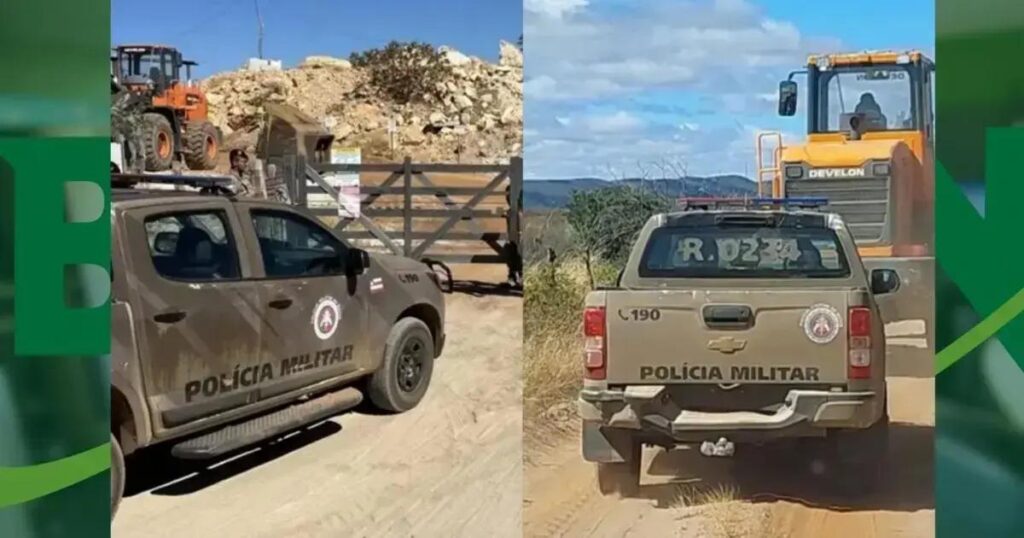 Operação Ambiental fecha local por mineração ilegal em Boquira