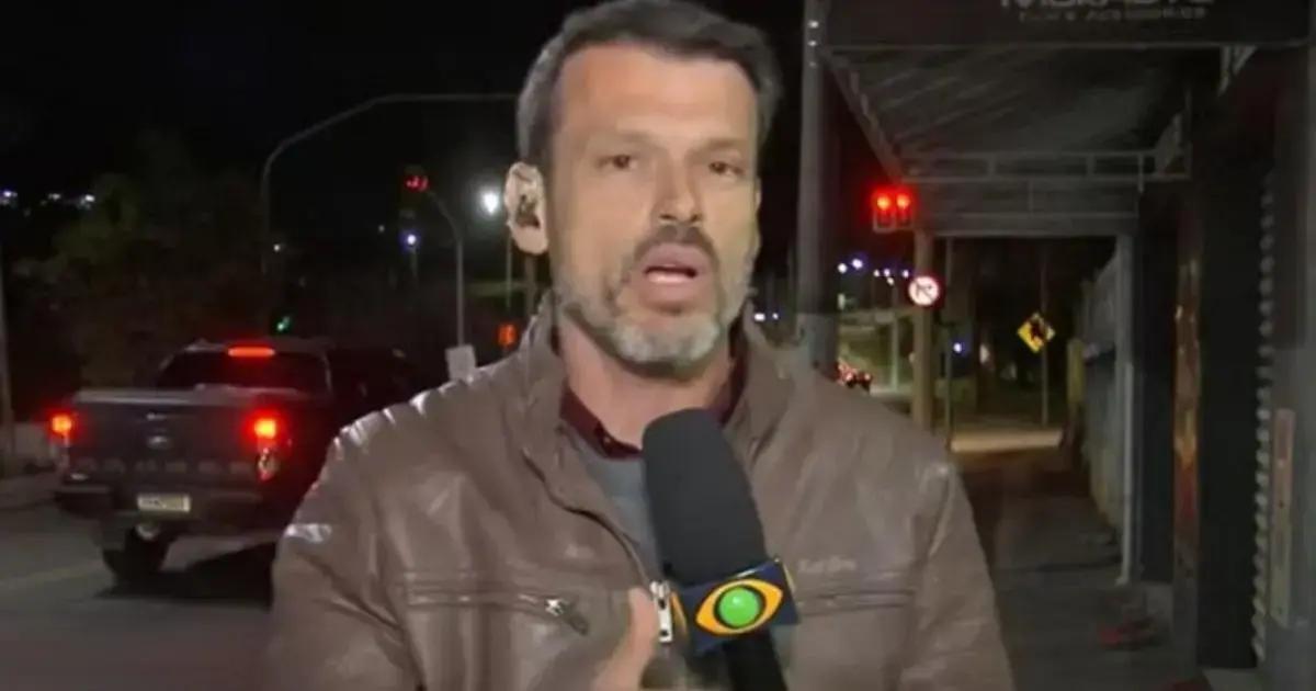 Repórter da Band é afastado das ruas após polêmica ao vivo