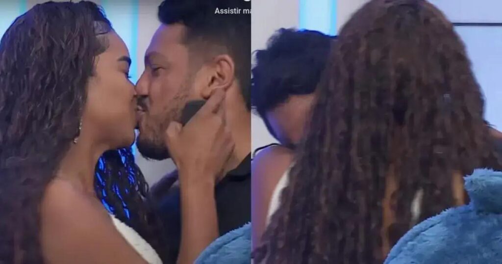 Repórter do Alô Juca recebe beijo inusitado ao vivo por Ester Reis