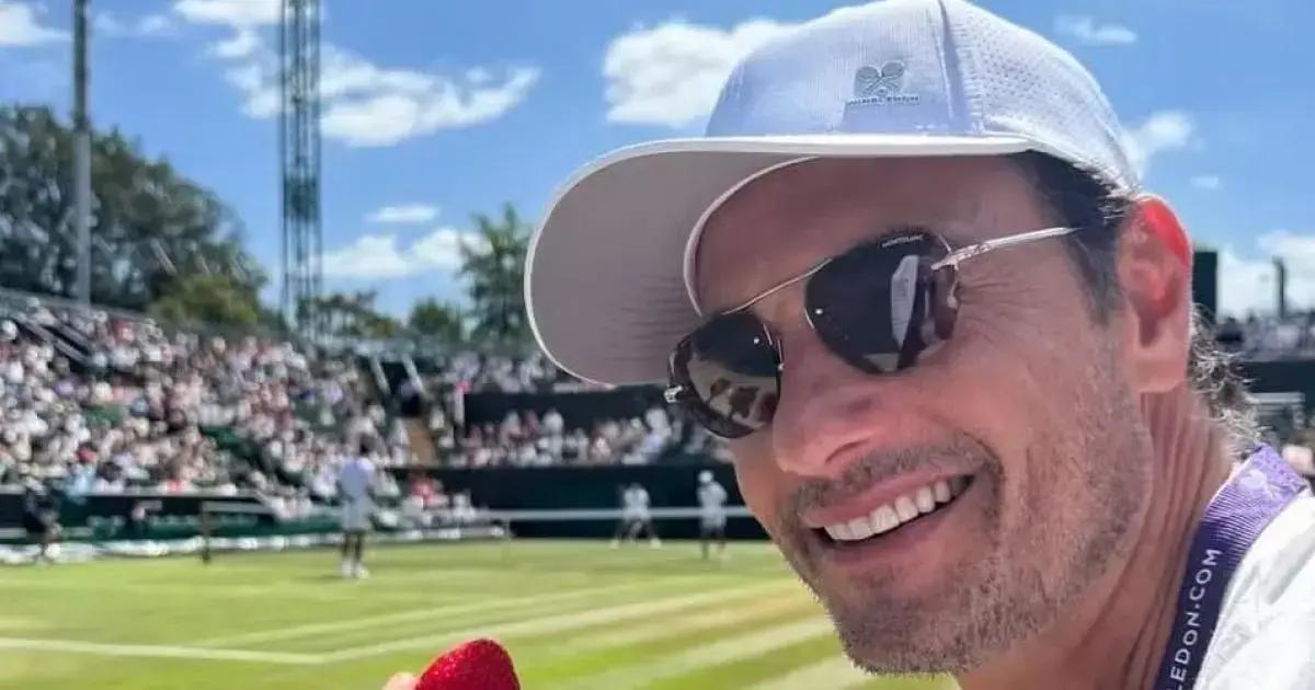 Rodrigo Santoro fanático por Carlos Alcaraz e tênis durante Wimbledon