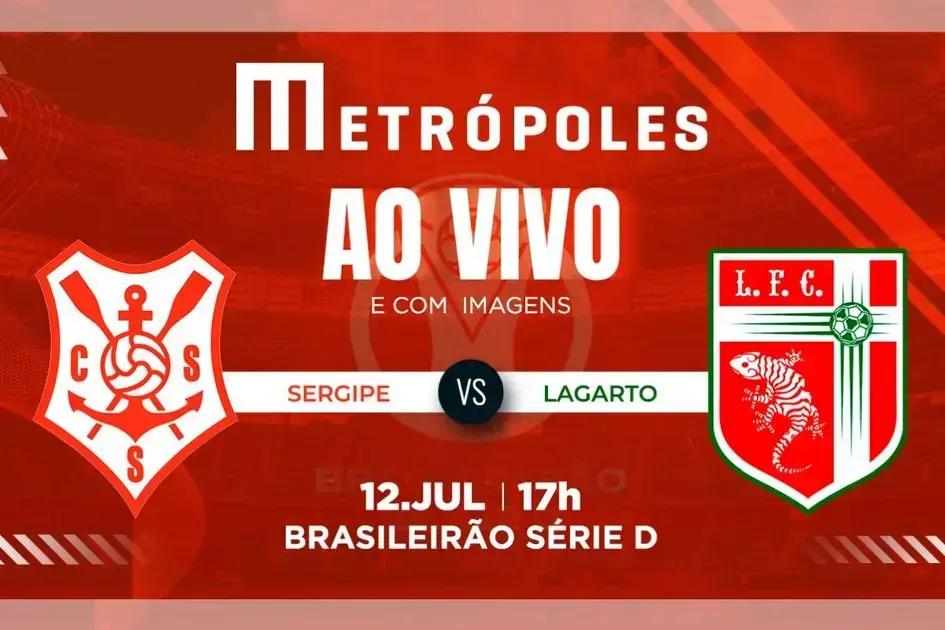 Sergipe e Lagarto se enfrentam em jogo decisivo da Série D