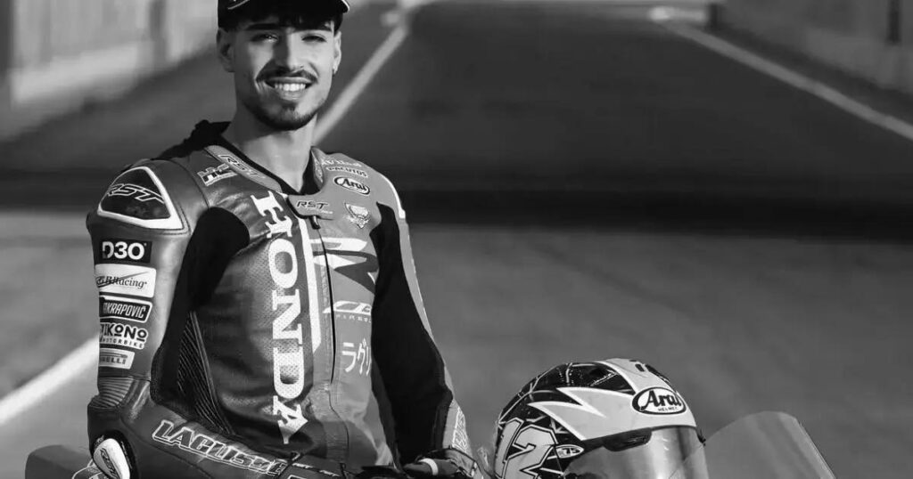 Tragédia na pista: Borja Gómez, da equipe Honda Laglisse, morre em treino