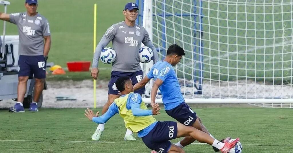 Treino tático do Bahia intensifica preparação para duelo na Copa do Nordeste