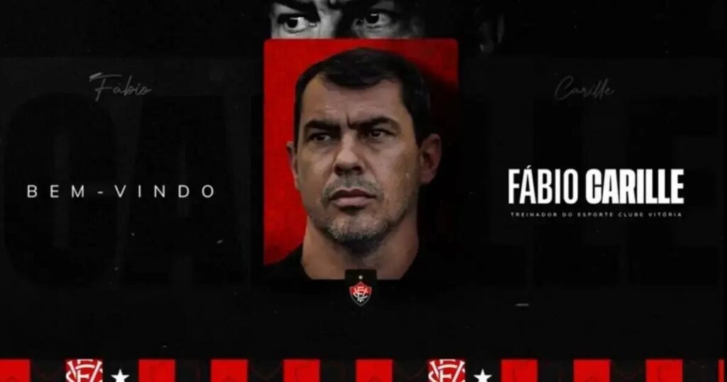 Vitória confirma Fábio Carille como novo técnico para 2025