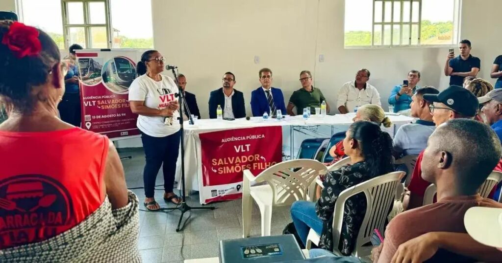 Audiência da AL-BA sobre VLT avança em Simões Filho e Alagoinhas
