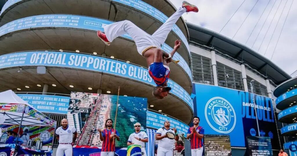 Bahia Day celebra cultura baiana no Etihad Stadium em Manchester